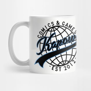 Kapow Baseball Blue Mug